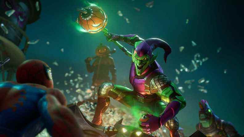 Fortnite: Spider-Man Nemesis Green Goblin s'est glissé dans la bataille royale
