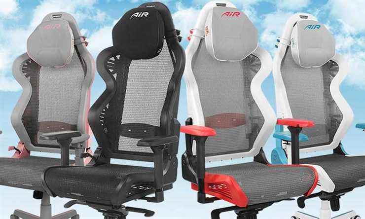 Examen de la chaise de jeu DXRacer Air Mesh The Outerhaven