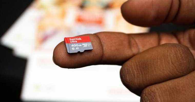 Cette carte microSD SanDisk de 400 Go est presque à moitié prix sur Amazon