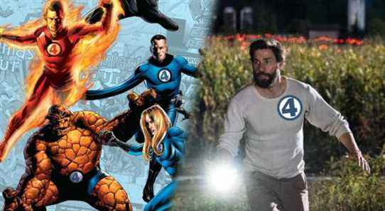 John Krasinski devient Reed Richards dans ce fantastique quatre fan art