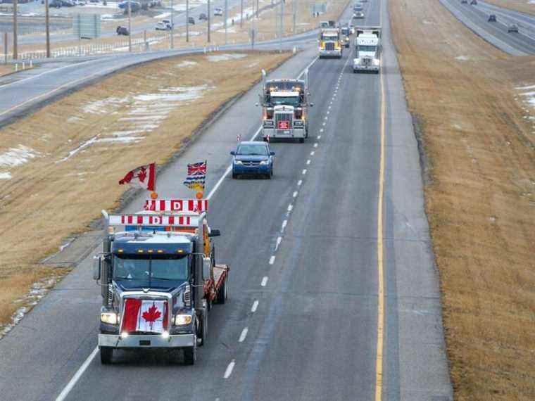 Alors que l’opposition au mandat de vaccination des camionneurs grandit, Erin O’Toole esquive les questions