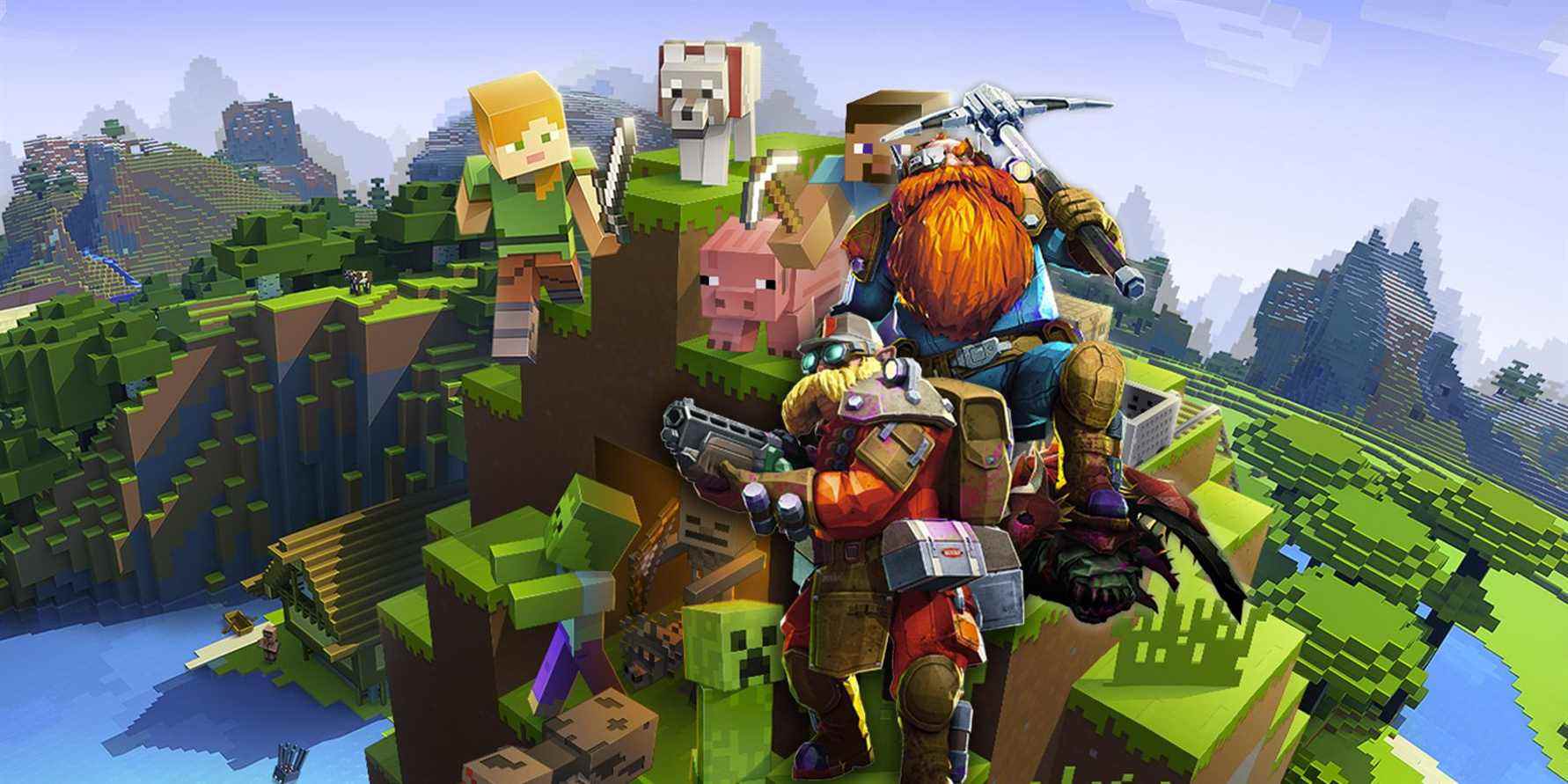 Un croisement entre Deep Rock Galactic et Minecraft a trop de sens
