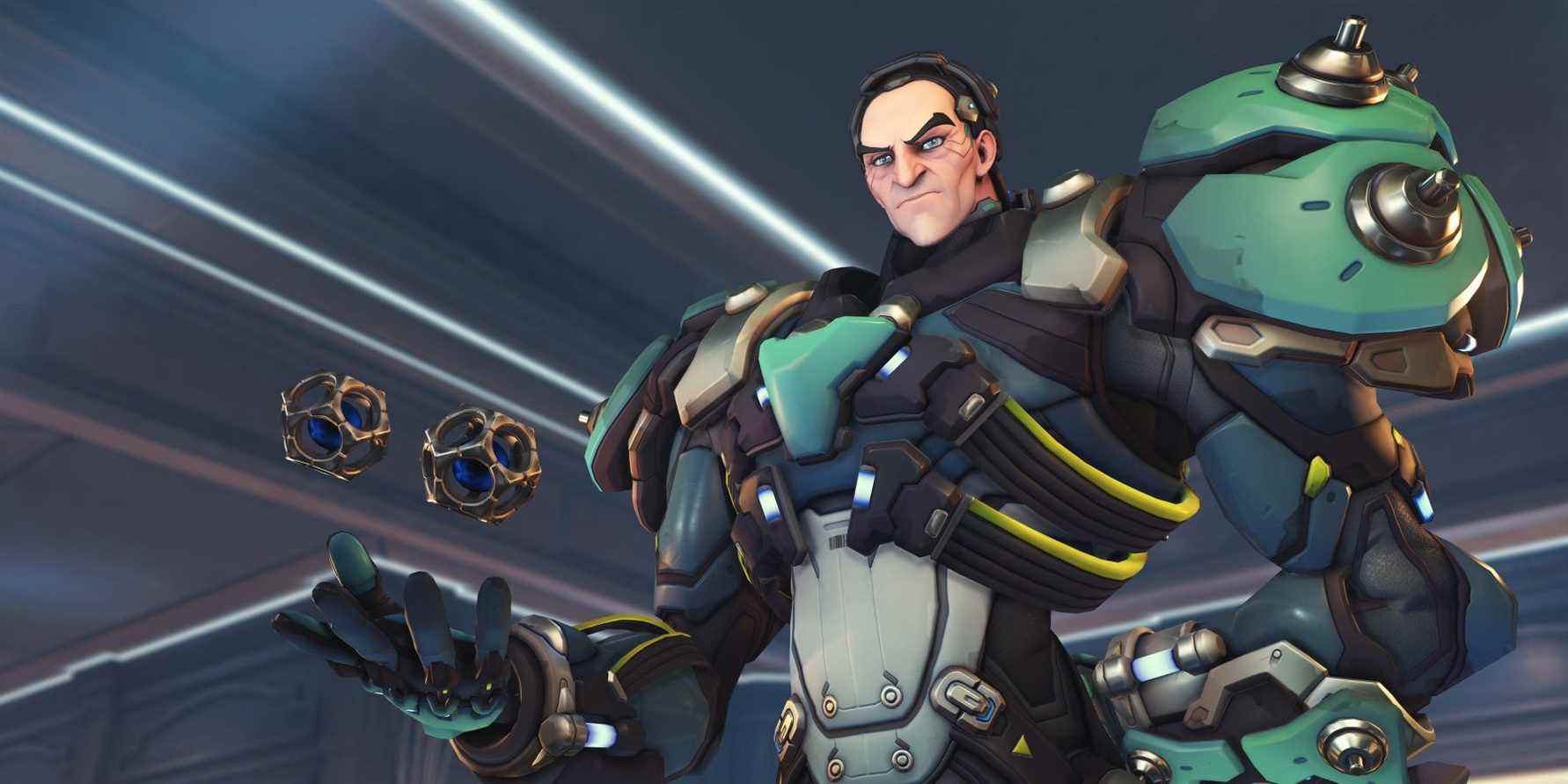 Overwatch Skin Concept imagine Sigma à la retraite
