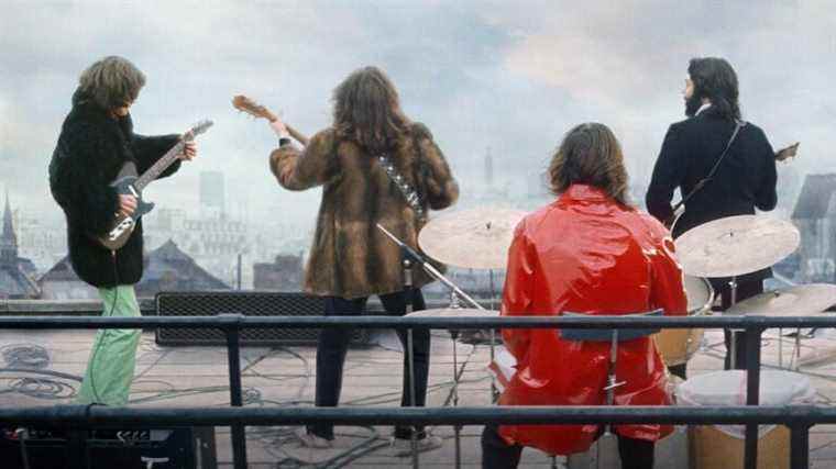 Le documentaire sur le concert sur le toit des Beatles de Peter Jackson est projeté devant des foules presque à guichets fermés
