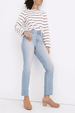 Madewell le jean vintage parfait en délavage Fiore