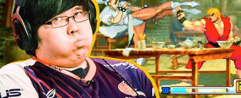 2:07Evo Moment 37 revient hanter Justin Wong – La solution: Esports il y a 11h – Evo Moment 37 vivra pour toujours, surtout si cela continue d'arriver à Justin Wong.  Cette fois, c'était en direct sur Twitch lors d'un récent stream de Justin, qui a lancé son 2022 avec le Japonais Capge réussissant la parade de 15 coups dans le super.Street Fighter 3: Third Strike OnlineStella ChungStreet Fighter 3: Third Strike OnlineStella Chung