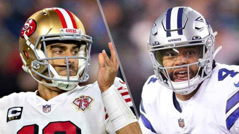 49ers vs Cowboys en direct: Comment jouer au jeu Wild Card des séries éliminatoires de la NFL en ligne