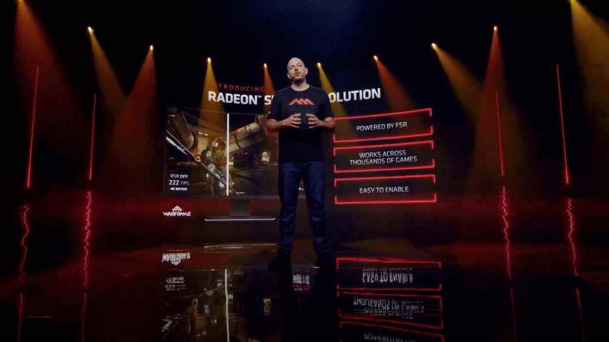 AMD lance la mise à l'échelle Radeon Super Resolution qui fonctionnera sur «presque tous les jeux que vous possédez»
