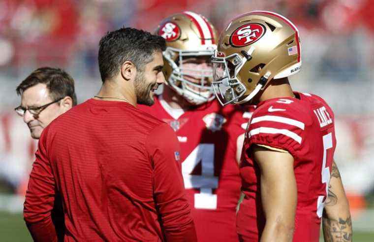 Aperçu de la NFL dimanche: les 49ers commenceront-ils Jimmy Garoppolo ou la recrue Trey Lance?