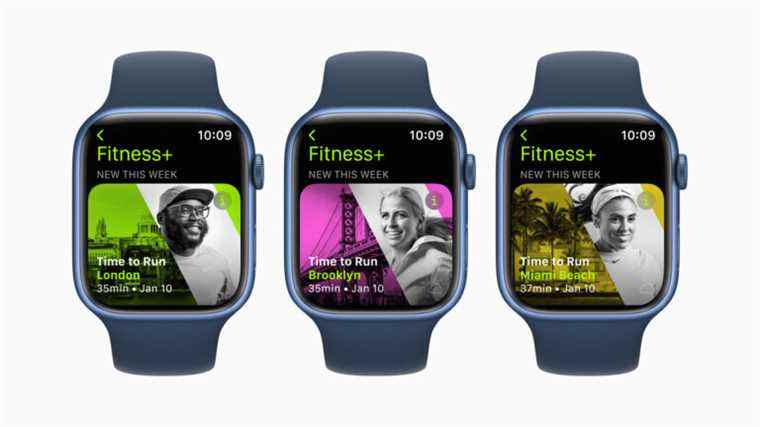 Apple Fitness+ ajoutera une fonction de course audio le 10 janvier