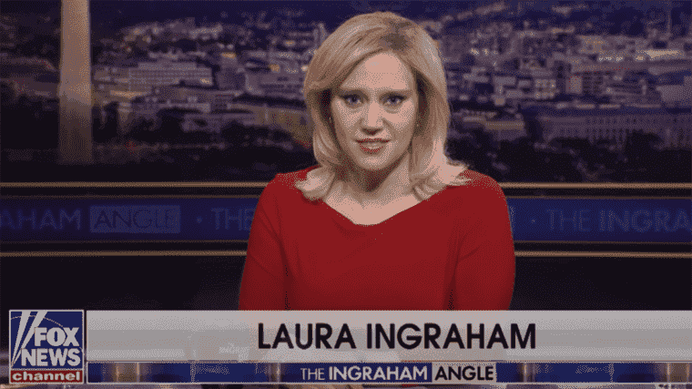 Après l'impression SNL de Kate McKinnon sur Laura Ingraham, l'animatrice de Fox News décide de faire sa propre impression
