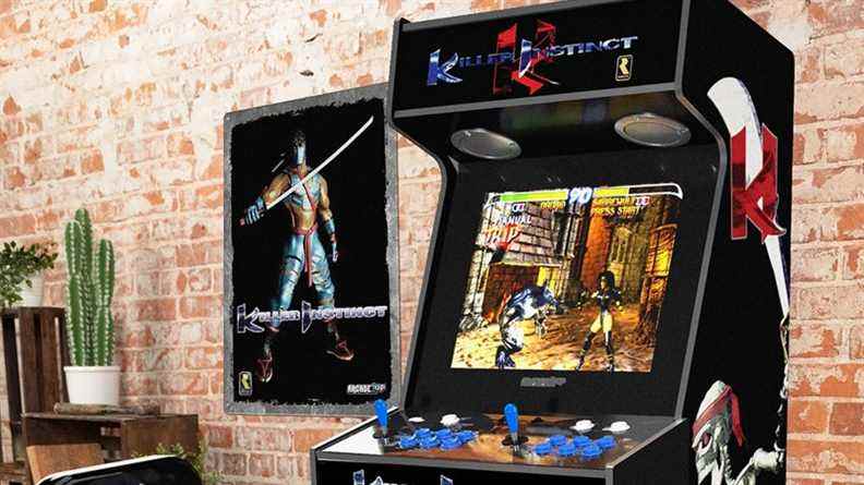 Arcade1Up annonce des armoires de la série Pro avec une plus grosse machine Killer Instinct
