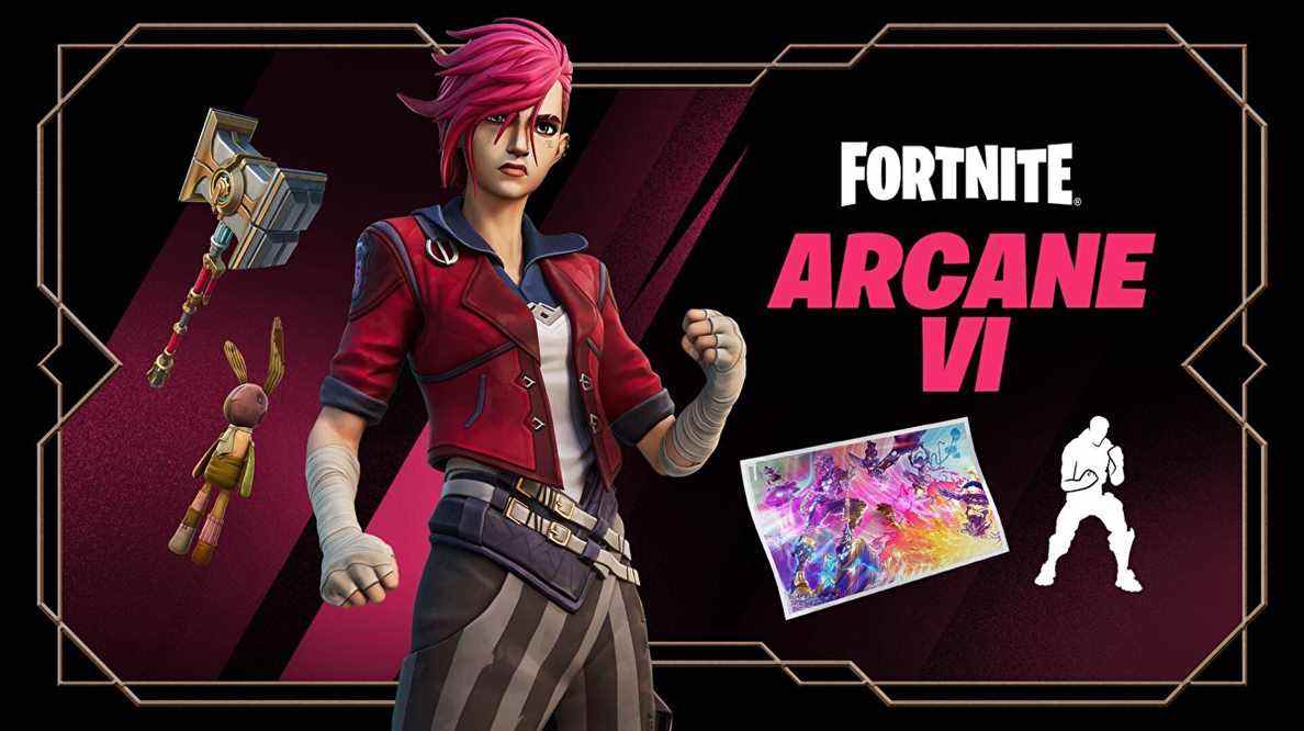 Arcane's Vi arrive sur Fortnite plus tard dans la journée • Eurogamer.net
