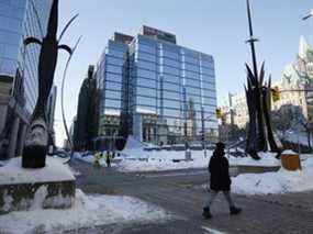 L'édifice de la Banque du Canada à Ottawa.