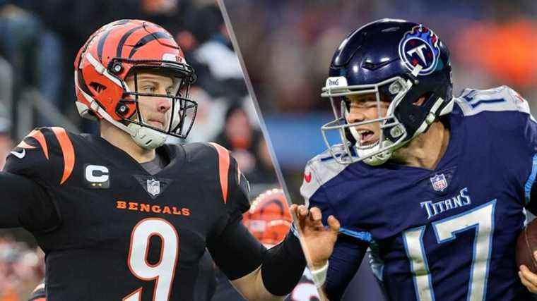 Bengals vs Titans en direct: comment regarder le match de division des séries éliminatoires de la NFL en ligne