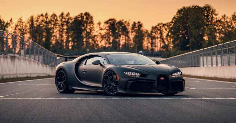 Bugatti Chiron Pur Sport a besoin de nouveaux pneus tous les 1 875 miles ou 1,5 ans