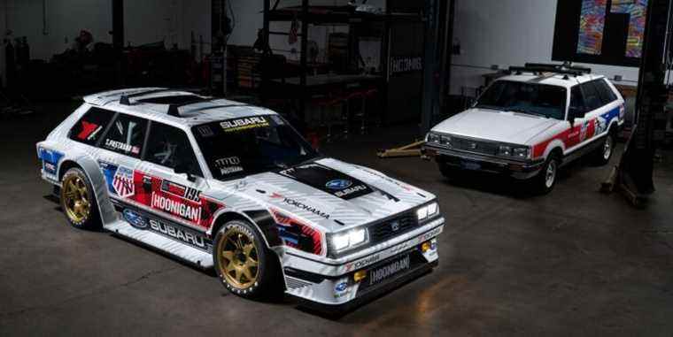 Ce Radical 1983 Subaru GL Wagon est la dernière voiture de dérive Gymkhana