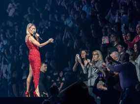 Céline Dion a amené sa tournée mondiale Courage au Centre Bell de Montréal le mardi 18 février 2020.