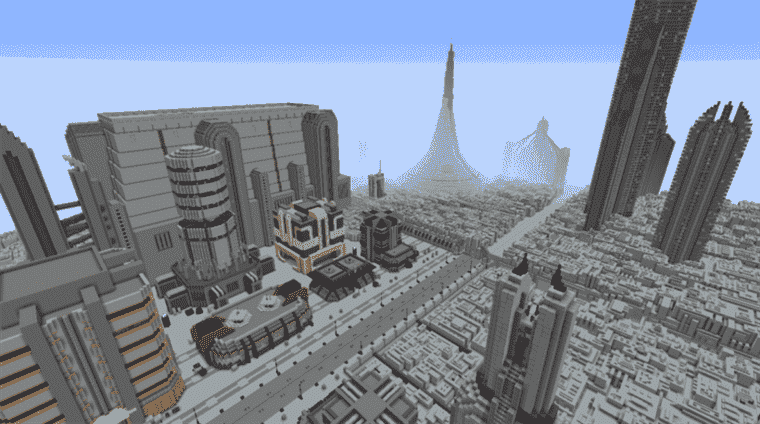 Cet utilisateur de Minecraft construit toute la carte de la galaxie Star Wars