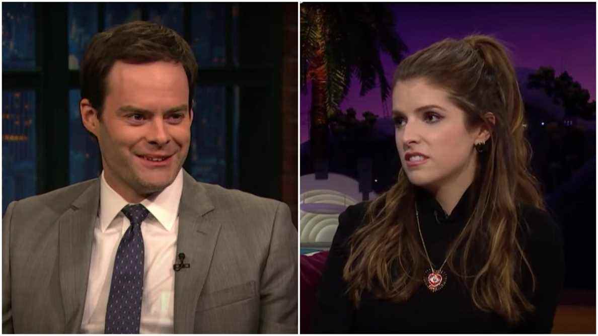 Cette semaine dans les nouvelles que nous n'avons pas vues venir: Anna Kendrick et Bill Hader sortiraient ensemble
