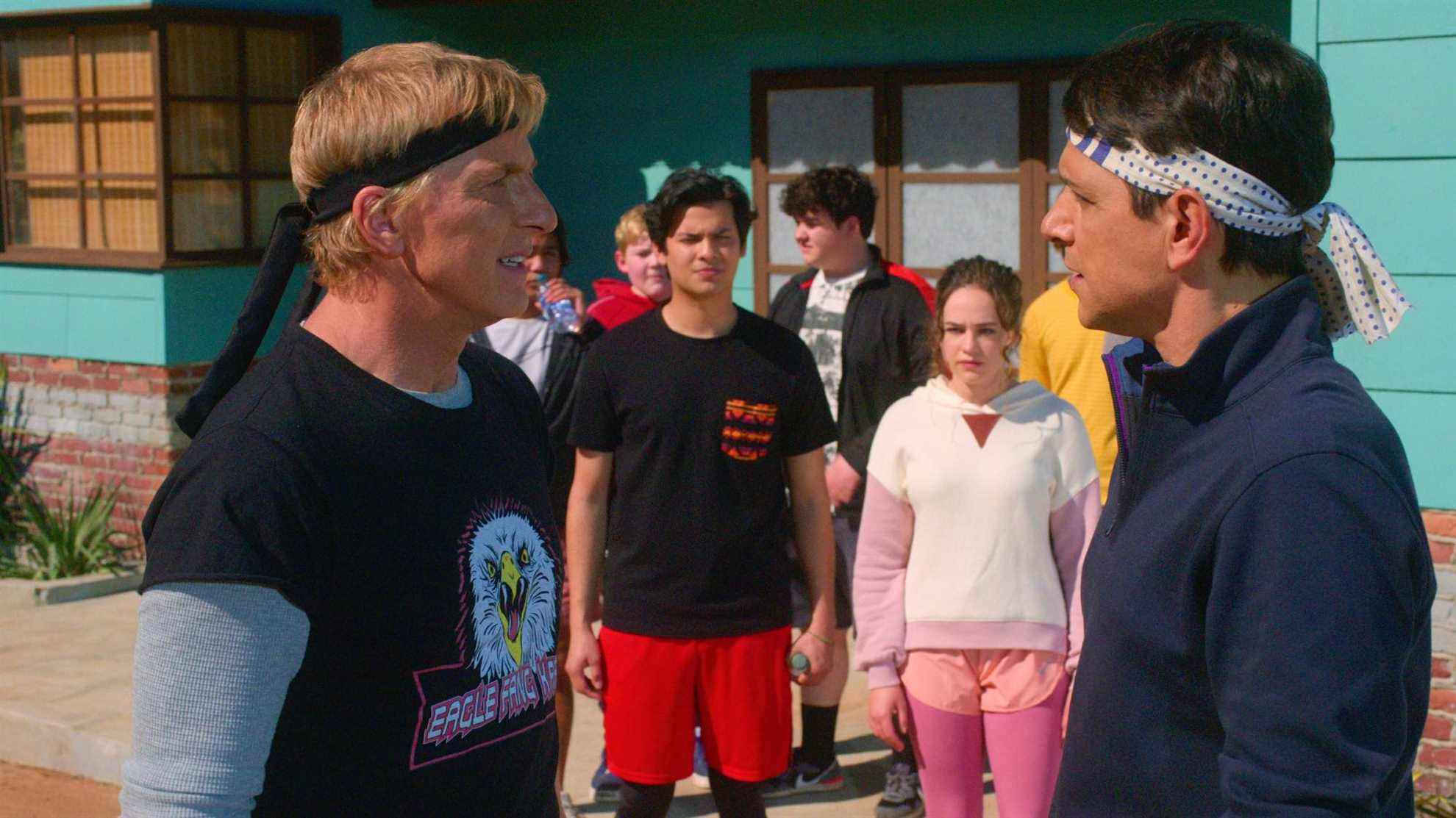 Le casting de Cobra Kai dans la saison 4