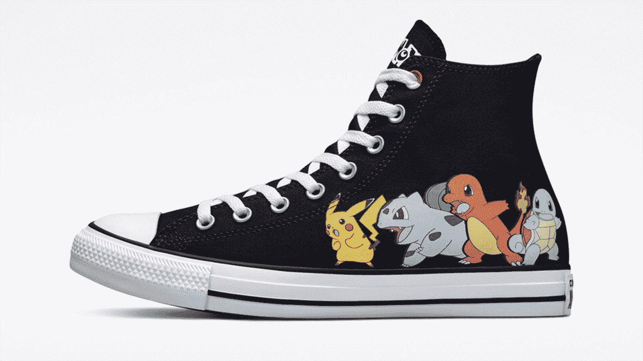 Converse révèle des mandrins, des chemises, des chapeaux et plus encore pour le 25e anniversaire de Pokemon
