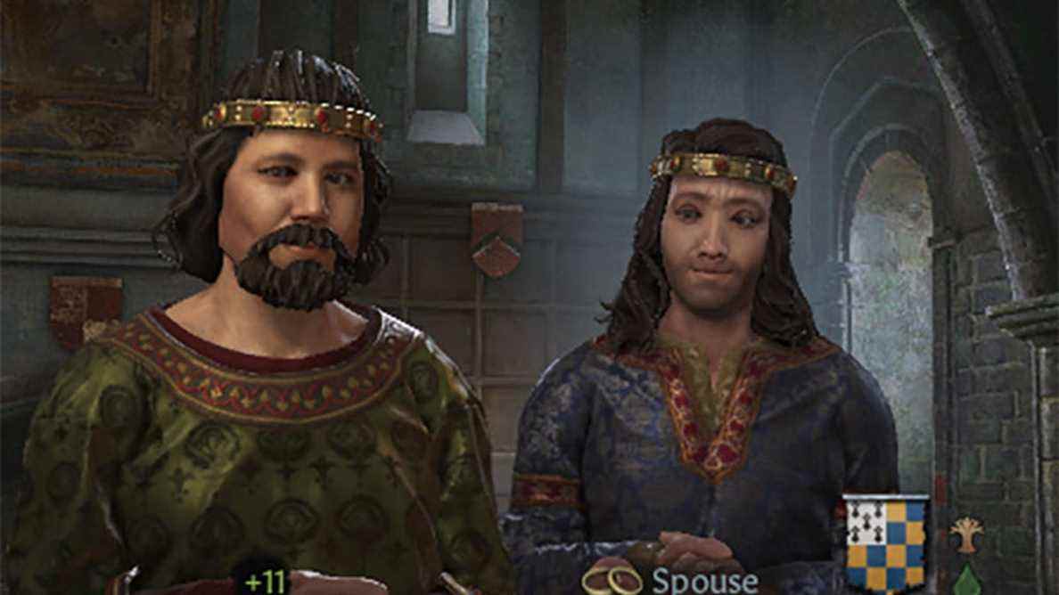 Crusader Kings III est sur le point de soutenir officiellement les mariages homosexuels
