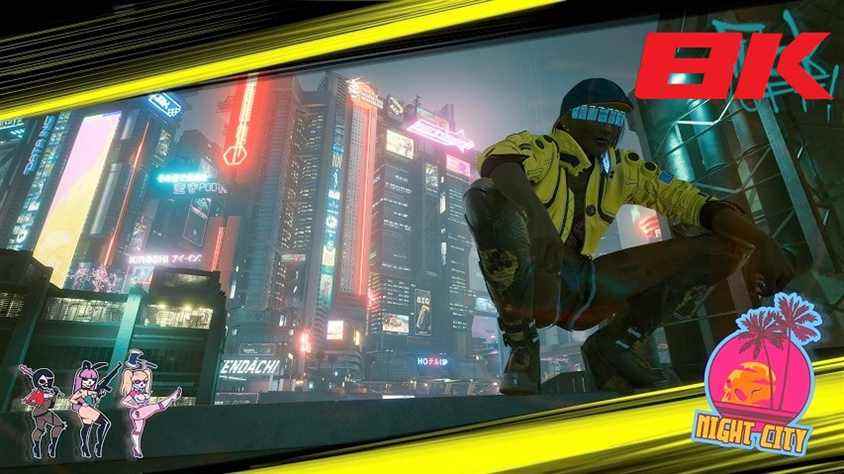  Cyberpunk 2077 Night City 8K est sans doute la meilleure ville du monde ouvert.  Metro Ride Ultra 8K et RTX activés
