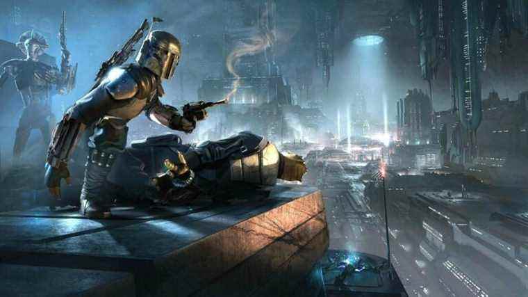 De nouvelles images du jeu Star Wars 1313 annulé montrent Boba Fett à la chasse
