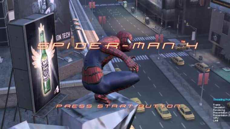 De nouvelles images pour le jeu Spider-Man 4 Xbox 360 annulé présente un combat en hélicoptère