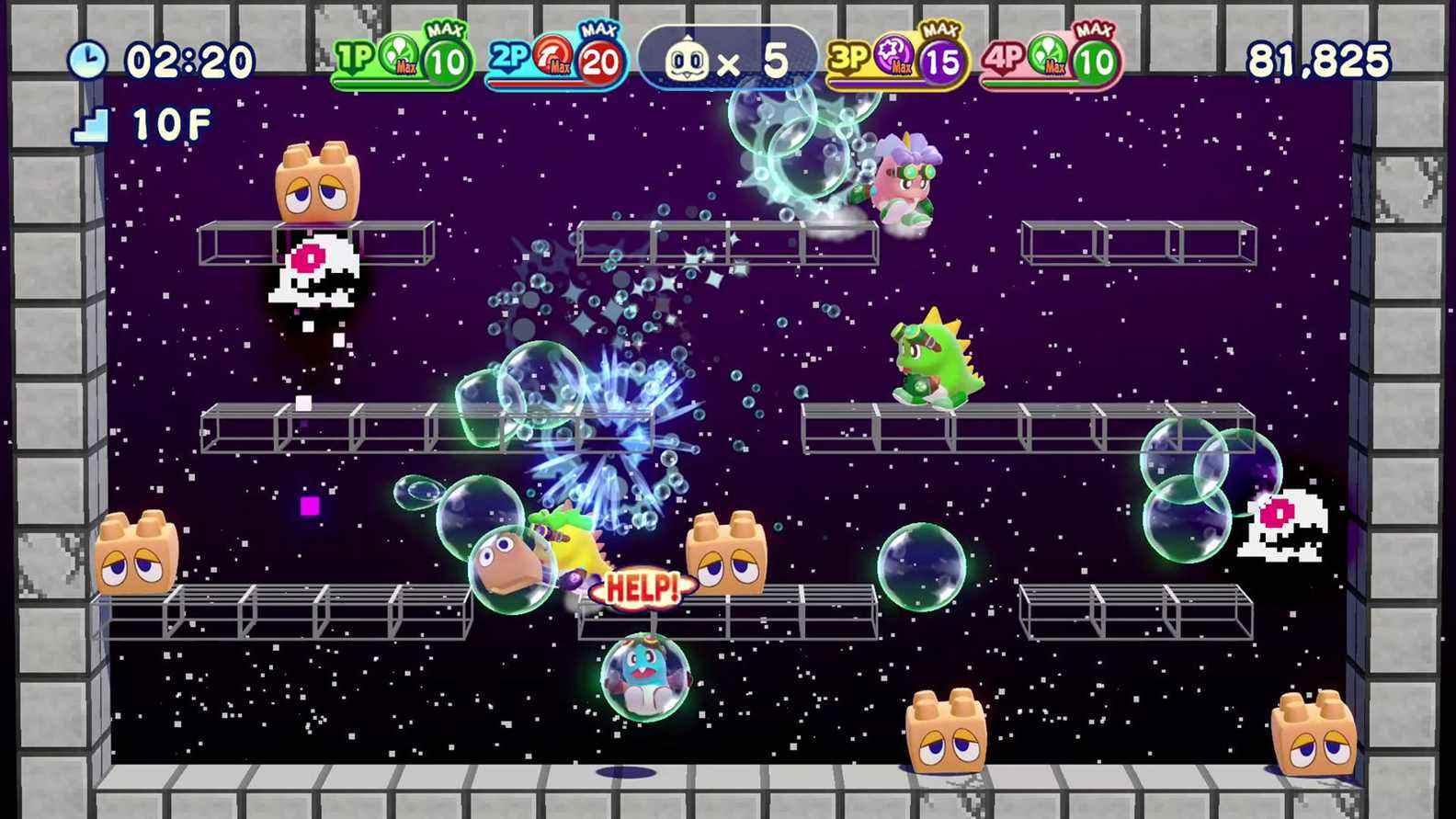 Déplacez-vous sur Back 4 Blood, voici Bubble Bobble 4 Friends

