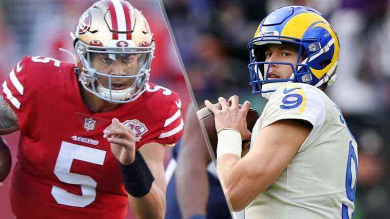 Diffusion en direct des 49ers contre les Rams: comment regarder la semaine 18 de la NFL en ligne