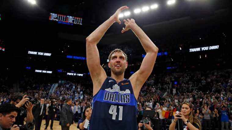 Dirk Nowitzki est le CHÈVRE des Mavericks et son maillot sera bientôt retiré