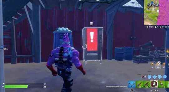 Dysfonctionnement du distributeur automatique Guide Fortnite