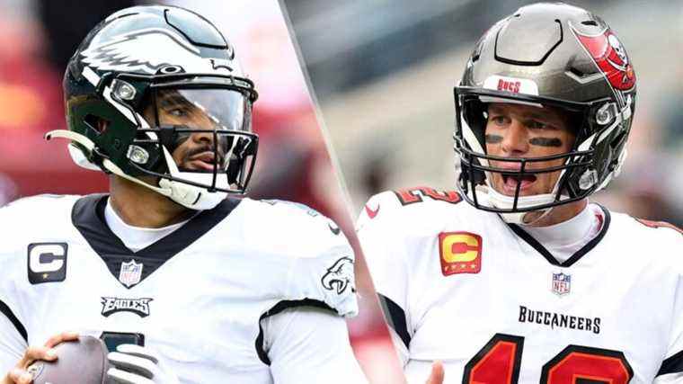 Eagles vs Buccaneers en direct: comment regarder le jeu NFL Playoffs Wild Card en ligne