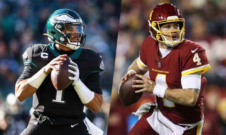 Eagles vs Washington en direct: comment regarder la NFL en ligne de n’importe où et à la télévision, coup d’envoi