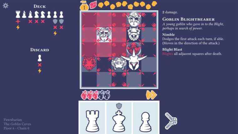     Échecs et cartes roguelike Pawnbarian a lancé sa nouvelle version brillante

