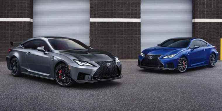 Examen, prix et spécifications de la Lexus RC F 2022