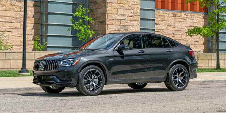 Examen, prix et spécifications du coupé Mercedes-AMG Classe GLC 2022