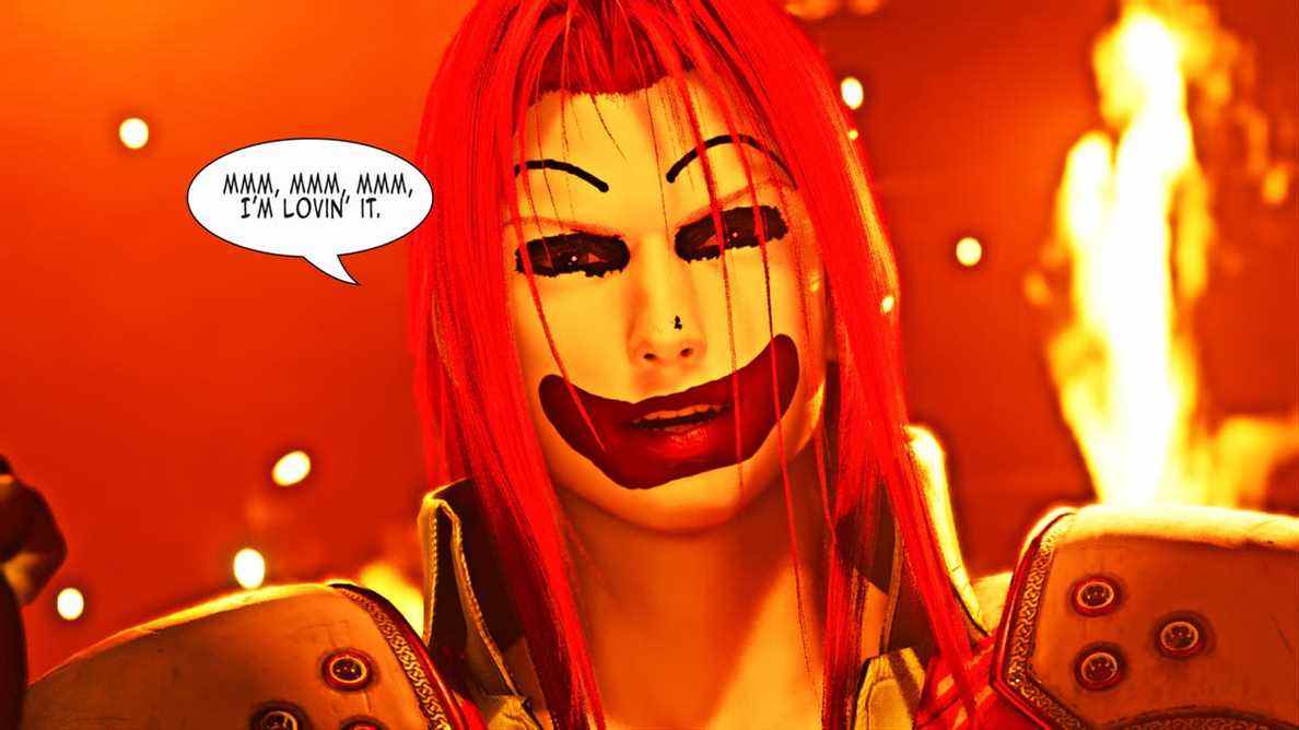 Final Fantasy 7 Remake Mod transforme Sephiroth en Ronald McDonald
