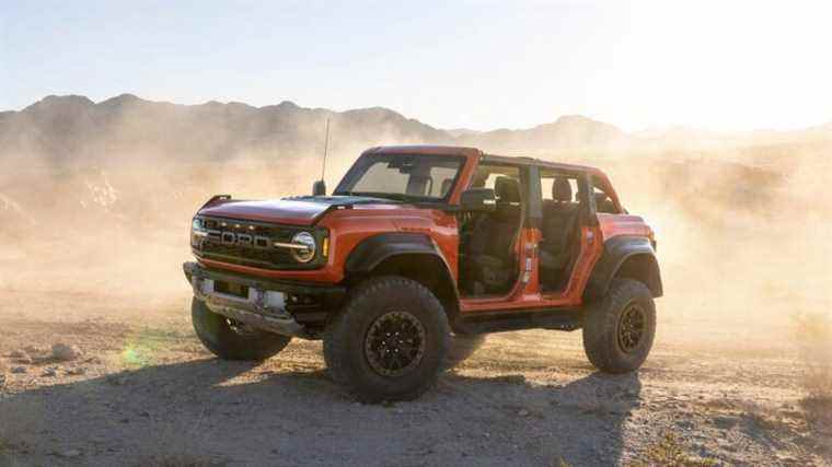 Ford Bronco Raptor 2022 : c’est ça