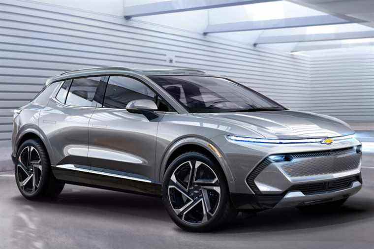 GM taquine les versions électriques de ses VUS Chevy Blazer et Equinox