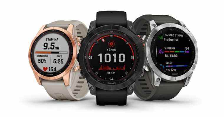 Garmin annonce la refonte des smartwatches Fenix ​​7 et Epix