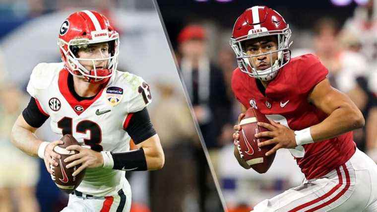 Géorgie vs Alabama en direct: comment regarder le championnat de football universitaire en ligne ce soir