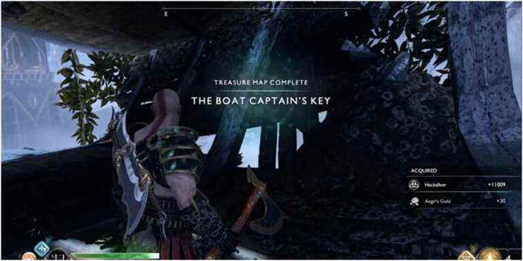 God Of War: Où trouver le trésor clé du capitaine du bateau
