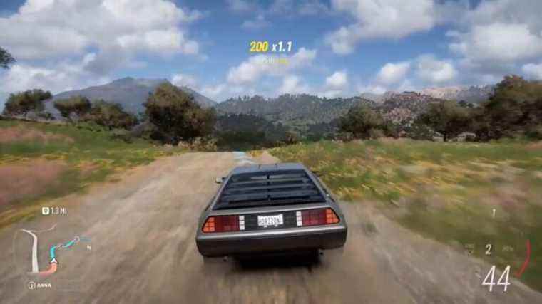 Great Scott, Forza Horizon 5 obtient la voiture Retour vers le futur