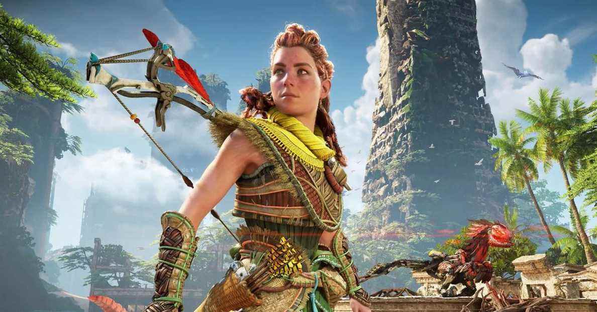 Guerrilla Games présente le gameplay PS4 Pro Horizon Forbidden West
