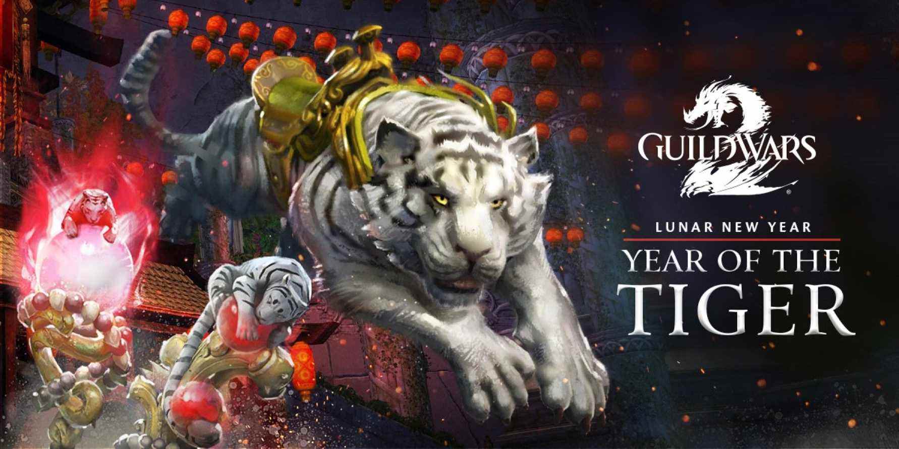 Guild Wars 2 lance la célébration du nouvel an lunaire de l'année du tigre
