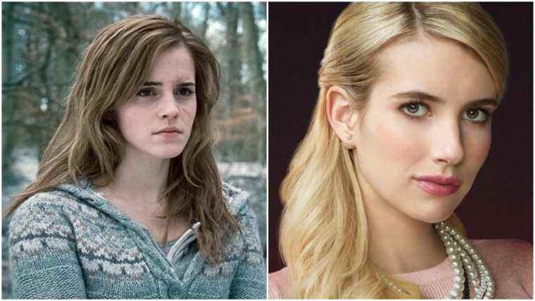 Harry Potter Reunion Special a accidentellement utilisé une jeune photo d'Emma Roberts au lieu d'Emma Watson
