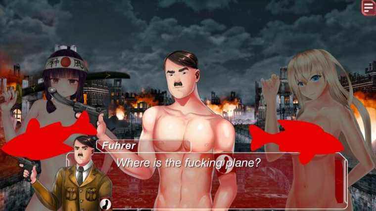 Hitler Sex Game énerve les utilisateurs de Steam à cause d'un testicule supplémentaire
